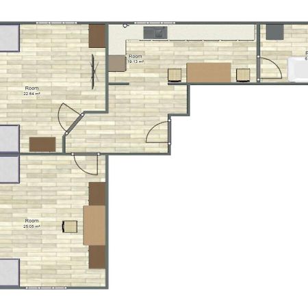 Zentral Gelegenes Apartment In Moenchengladbach Mit W-Lan Екстериор снимка